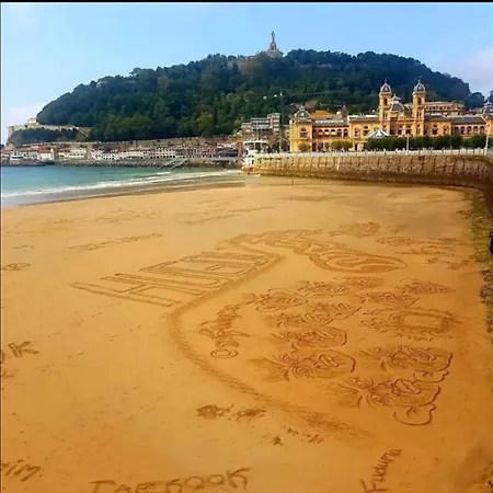 Quarto em Acomodações Particulares Privada A Pasos De La Playa Ondarreta San Sebastián